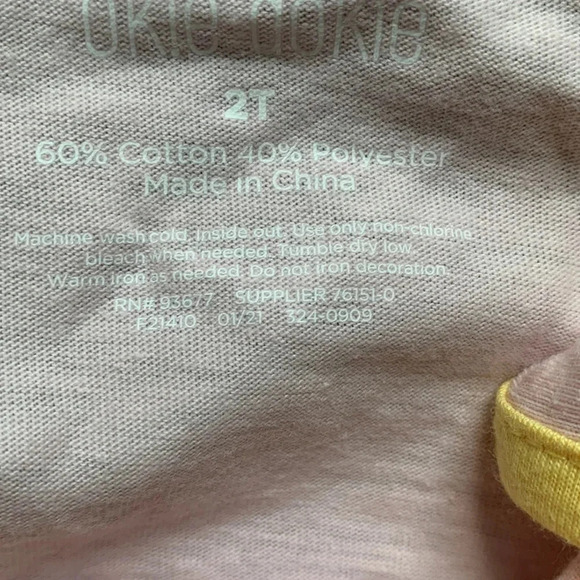 Okie Dokie Toddler Graphic Tank Top 2T - Picture 6 of 6
